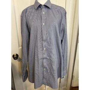 Ted Baker Long Sleeves Button Up Shirt Mens Size 16.5 34/35 Casual